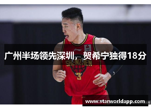 广州半场领先深圳，贺希宁独得18分